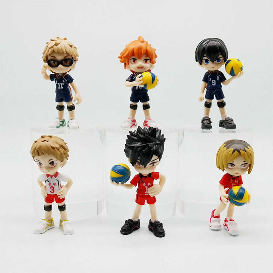 Authentic COSBI Haikyuu!! Blind Box Trendy Collectible PVC Figure - Hinata Shoyo Kageyama Tobio - Anime Surprise Gift Doll