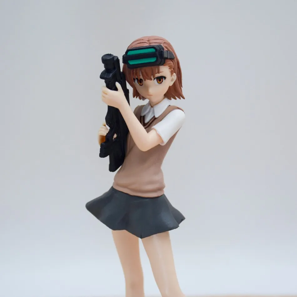 Neue 17 cm Anime einen bestimmten Index magische Misaka Mikoto Railgun Mädchen Anime Figur Actionfiguren PVC Cartoon Anime Modell Spielzeug vorhanden – Detail 9