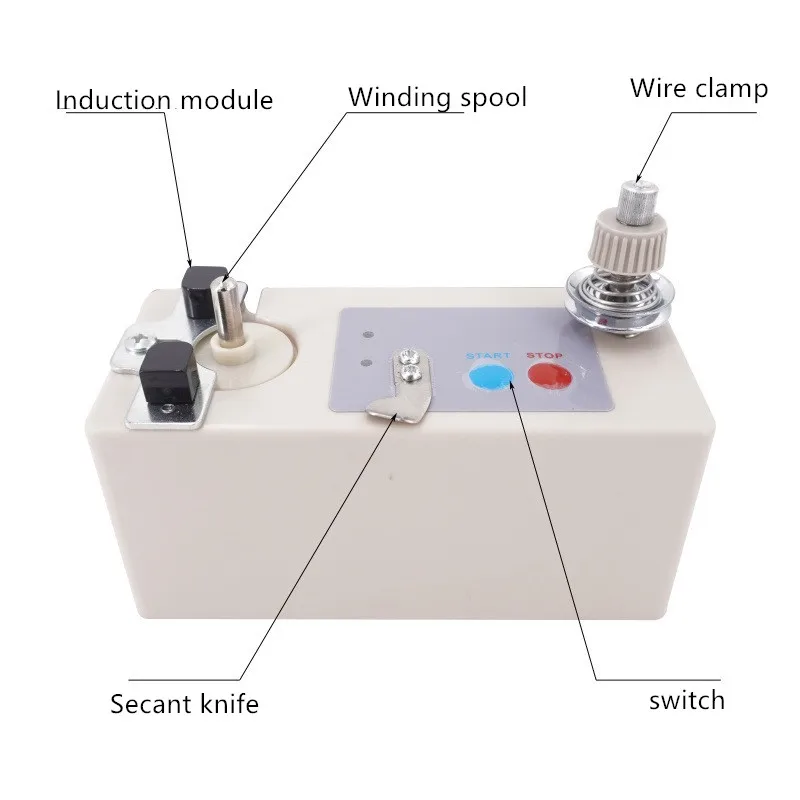 Macchina da cucire filo inferiore navetta nucleo Splitter avvolgimento automatico macchina da ricamo accessori per cucire tensione 110-220V