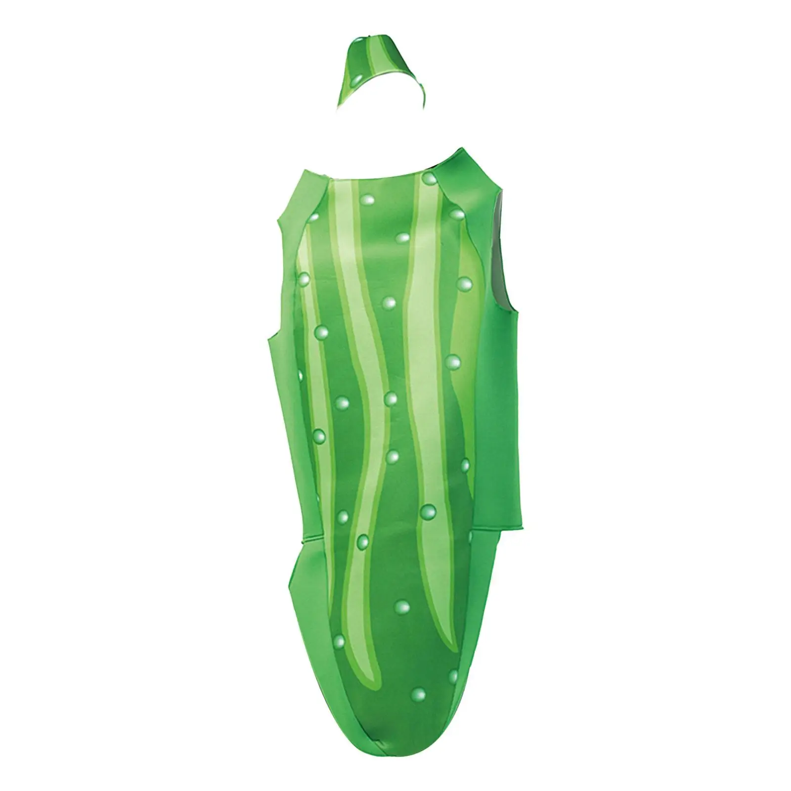 Costume cosplay di cetriolo Vestito carino per oggetti di scena Forniture per feste per spettacoli teatrali