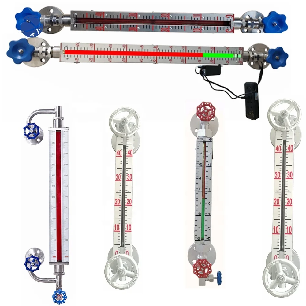 

YUNYI high temperature double color Quartz Tube Liquid Level Gauge for boiler tank