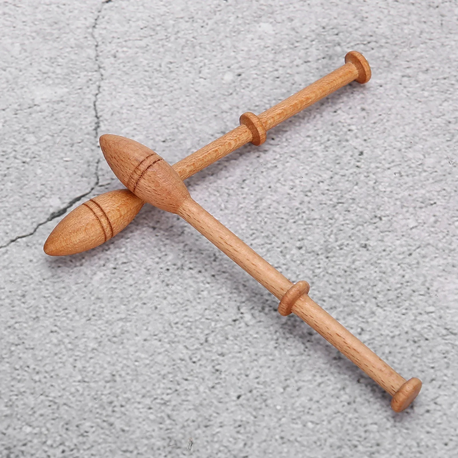 12Pcs Lace Bobbin Wooden Antique Vintage French Artisan Craft Turned Wood Weaving Tools view 5