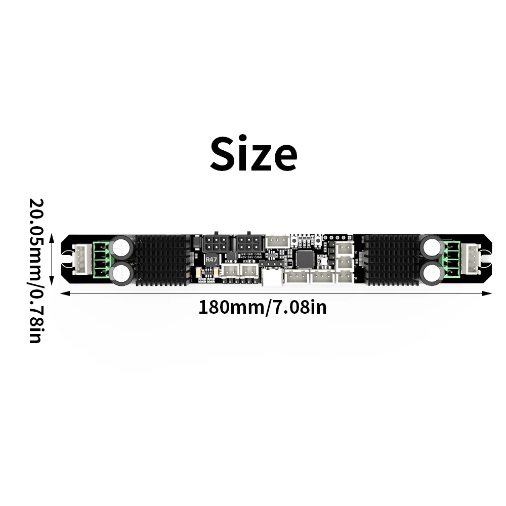 Imagem -03 - Placa-mãe Fysetc e Dfh Pitb V2.0 Baseado em Rp2040 Módulo de Driver xy Motor com Interface Can Canfd Dois a Bordo Tmc5160