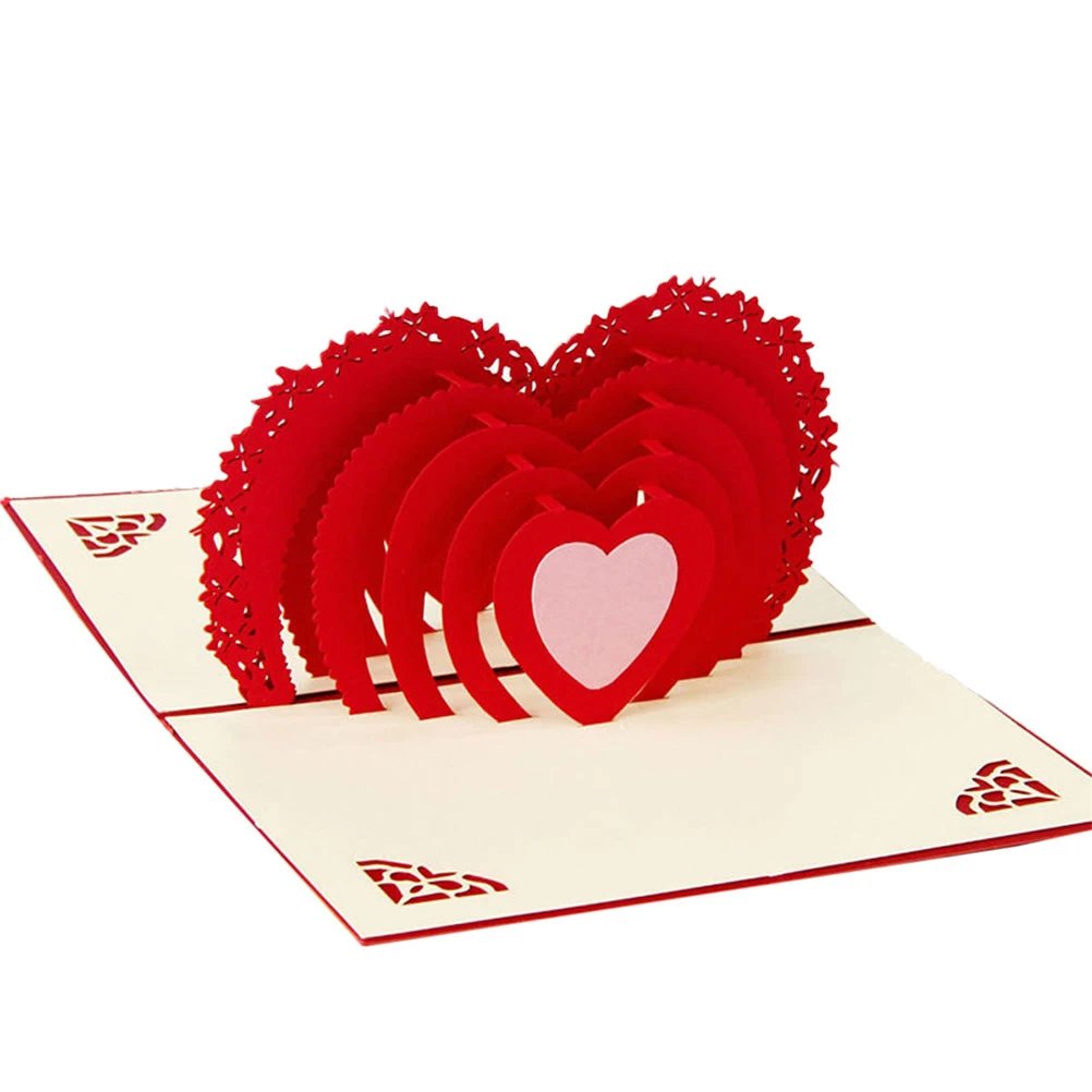 

Wedding Greeting Cards Wedding 3D Cards Blessing Card Valentine's Cards Wedding Invitation Invitation for Wedding