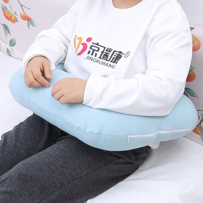 

Wheelchair Anti Sliding Cushion Patients Anti Forward Leaning Pillow Arm Support Pad with Strap Anti Fall Collision Hemiplegic