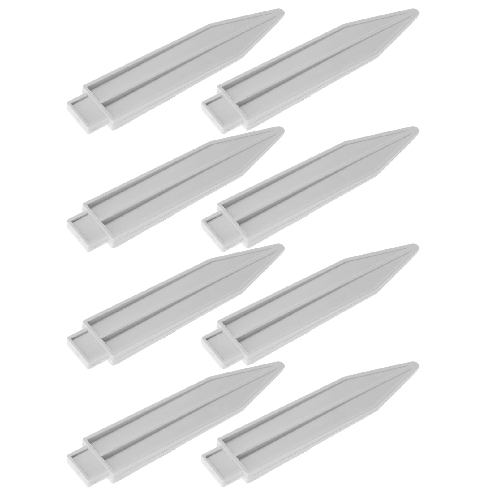 

8pcs Garden Fence Plugs Durable Plastic Picket Stand Support For Yard Fences Outdoor Garden Fence Holder Accessories