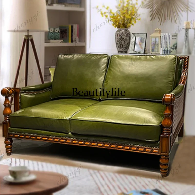 F182 PPP  High Back Green Living Room Sofas European Dark Japanese Single Living Room Sofas Floor Lazy