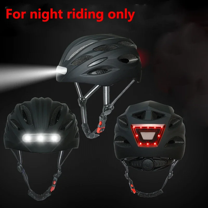 

Bicycle Helmet Cycling Mtb Road Bikes Helmets Lamp Electric Scooter Motocross Helmet LED Light Racing Bike Man's MTB Helmet Kask