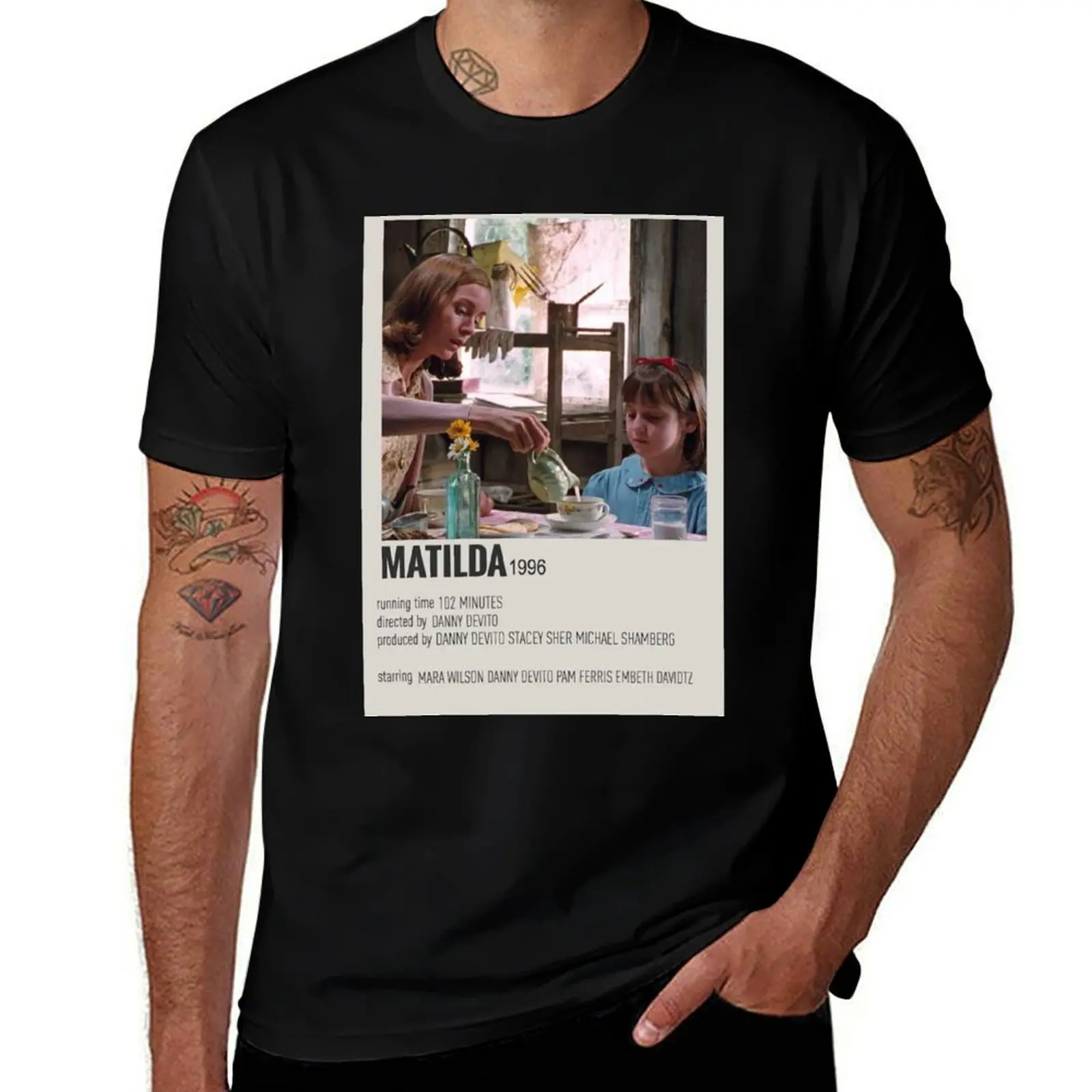 Matilda Movie Poster T-Shirt Outdoor Activity Sports T-Shirt