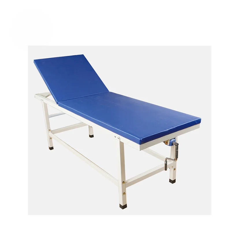 Stainless Steel Hospital Bed Manual Patient Examination Table