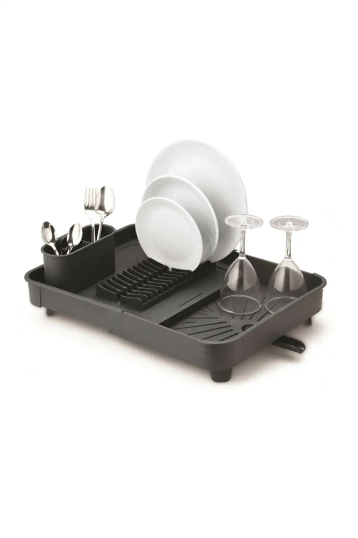 

Sliding Dish Drainer Rack With Adjustable Drain Pipe Kitchen Storage Holder Tableware Cutlery Portable Organizer Turkish Quality