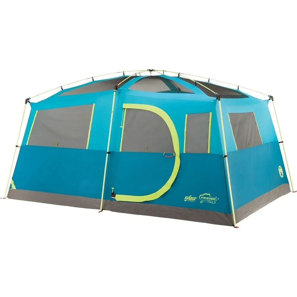 8-Person Camping Tent with Built-in Closet | Tenaya Lake Cabin Tent with Fast Pitch Setup