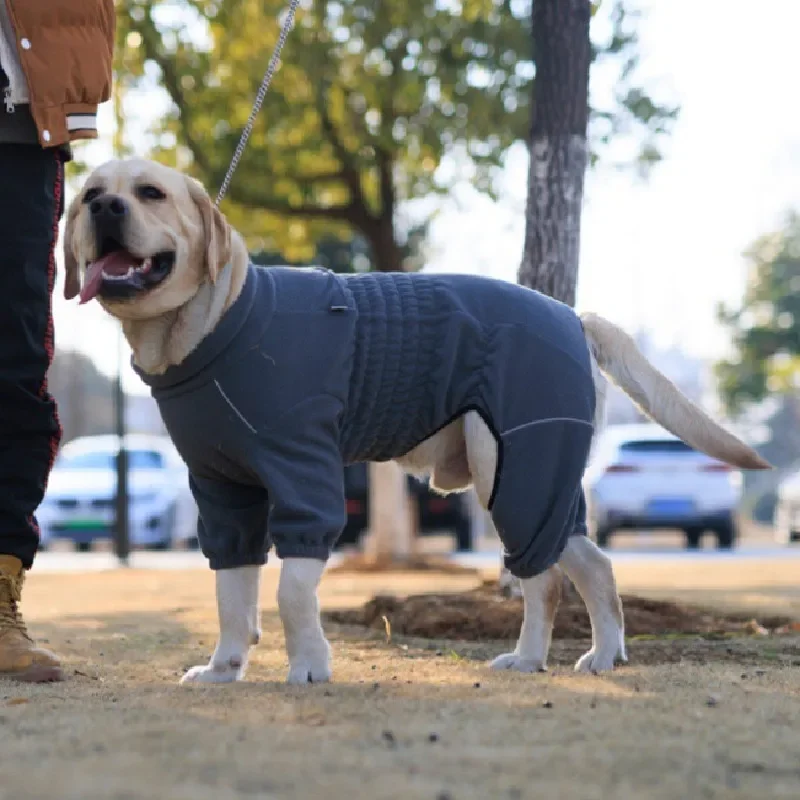 Winter Dog Clothing Fleece Dog Jumpsuit Pomeranian Poodle Schnauzer Corgi Samoyed Border Collie Husky Golden Retriever Clothes