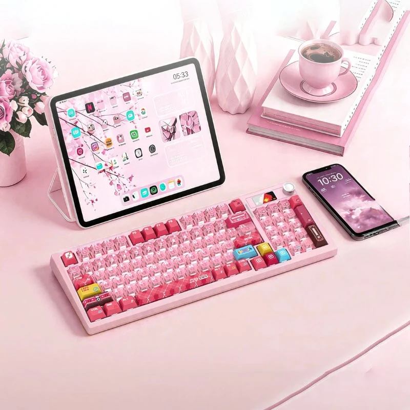 XINMENG S98Max Mechanical Keyboard Tri-mode Hot-Swappable Silent