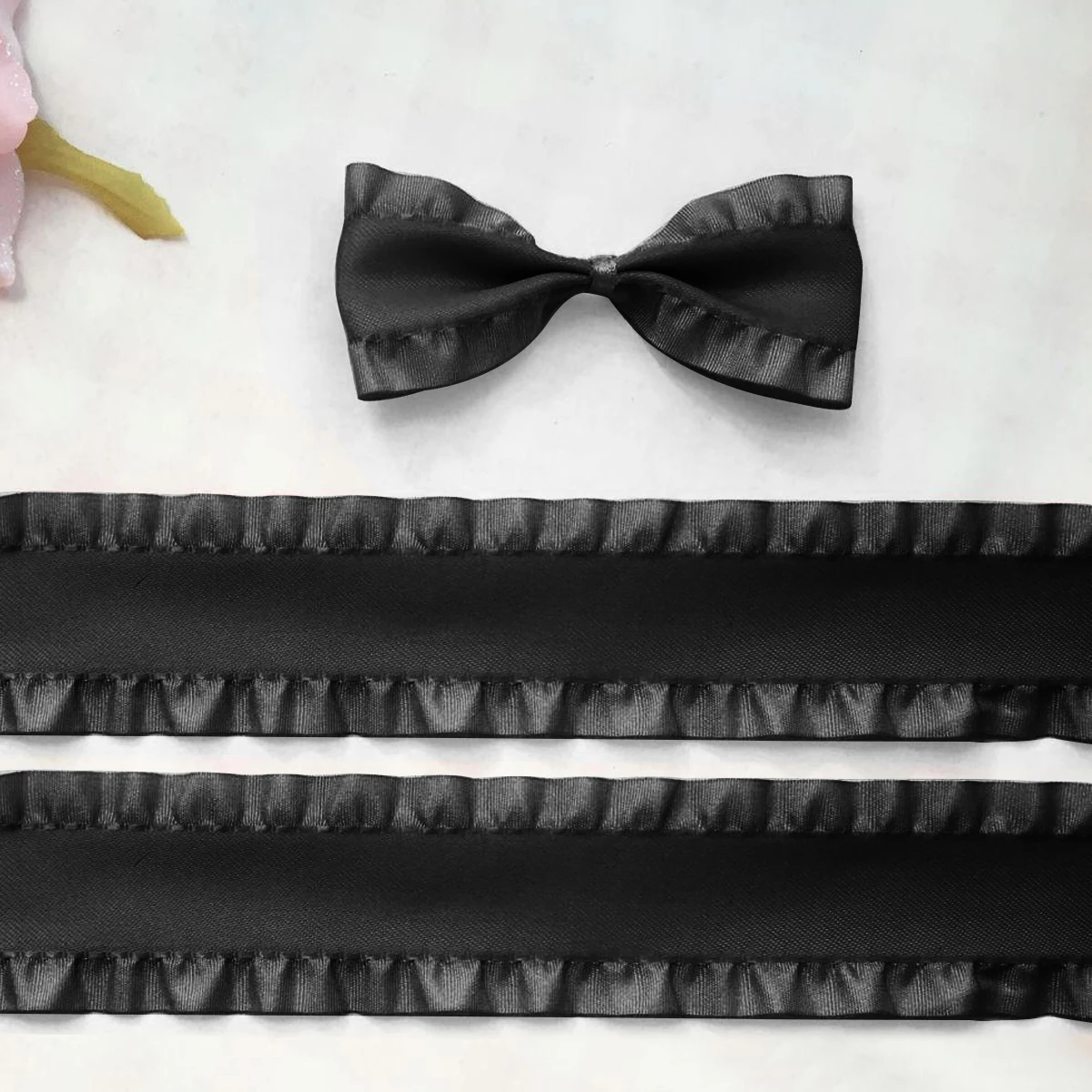 

1 Roll Ribbon Ribbons For Crafts For Gift Ribbons Roll Boxes Birthday Party Diy Crafts Bowknot Accessory Black