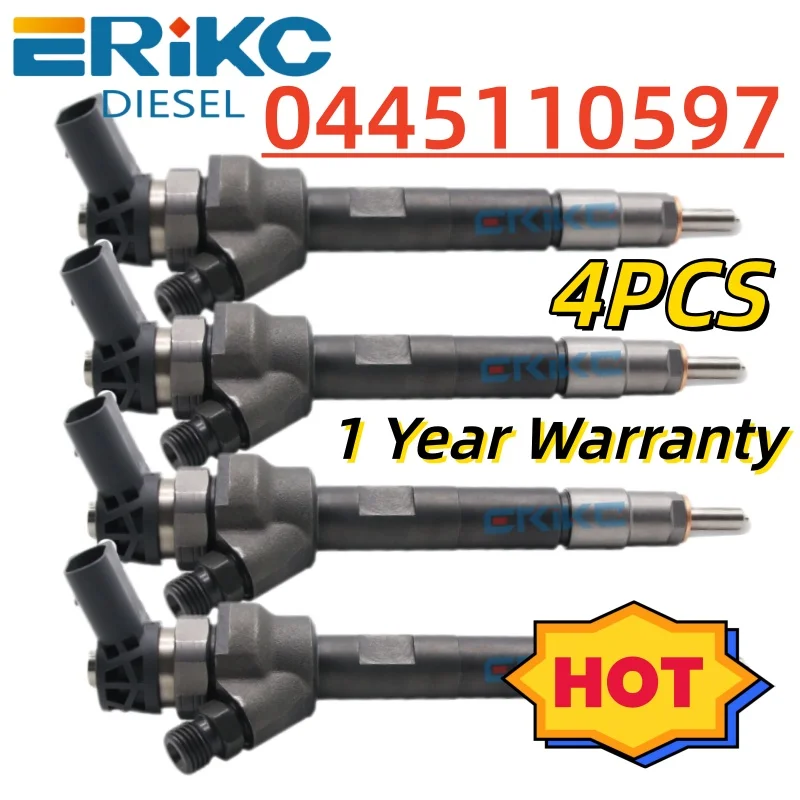4PCS 0445110597 Fue… - image