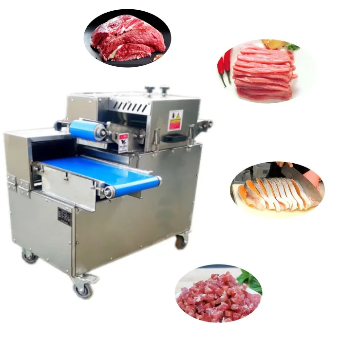 for* Hot Selling Meat Dicer Cube Cutting Machine Chicken Breast Cutter Meat Cutting Machine Fresh Beef Goat Meat Dicing Machine·