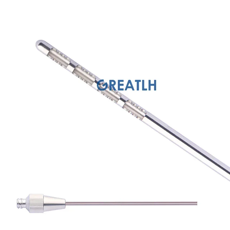 4 Holes Fat Harvesting Cannula for Stem Cells liposuction Cannula Fat Transfer Needle for Beauty Sawtooth Shape Needle