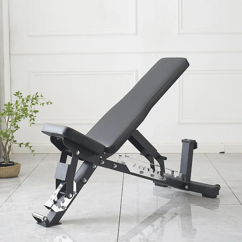 

Adjustable dumbbell stool commercial multi-functional professional level bird recliner bench gym supine board adjustable fitness