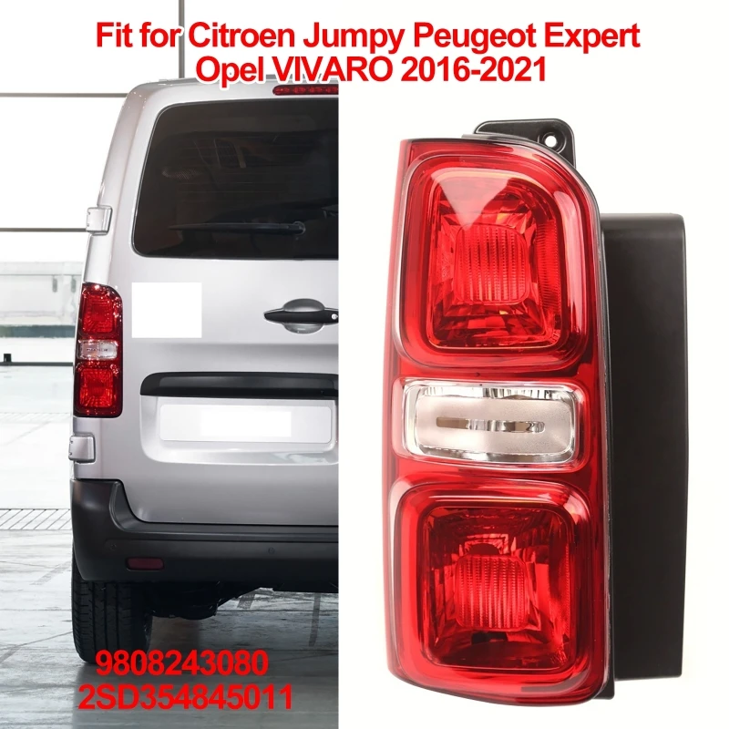 For Toyota Proace 2016-2021 For Vauxhall Citroen Space Tourer 2016-2021Car Rear Tail Light Lamp Car Accessories Tail Light