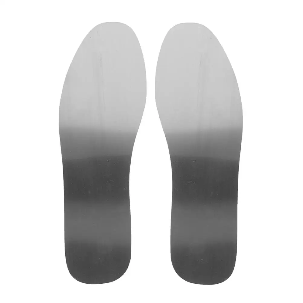 

Anti nail Insoles Stainless Steel Shoe Inserts 44 Code Lightweight Puncture Resistant Work Boot Insoles Men Women Basketball