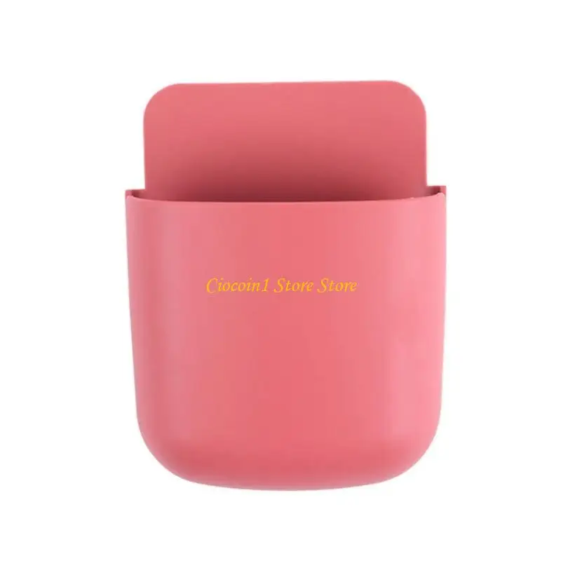

A3PC Plug Air Conditioner Control Organize for Case Wall Mount Storage Box Rack Charging Station Sticky Storage Box