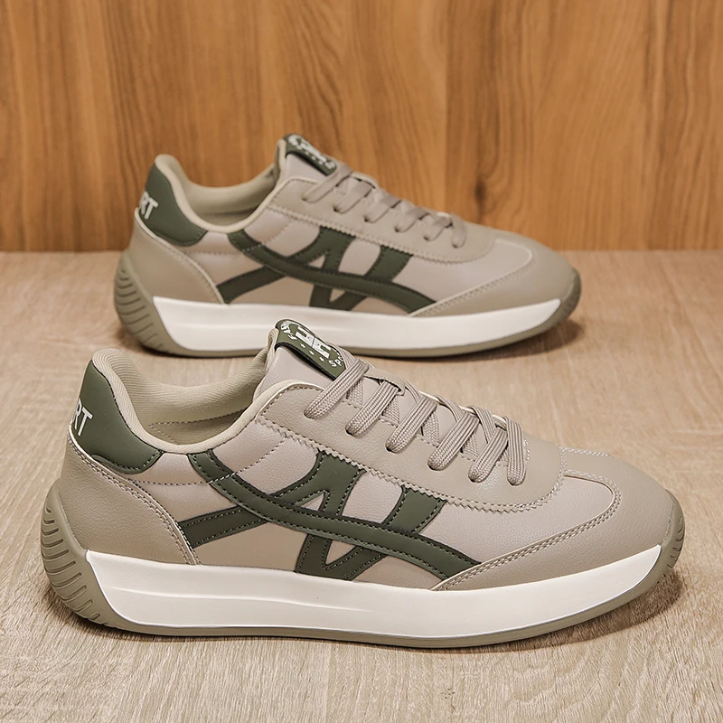 

Men's Casual Sports Shoes with Thick Sole – Multi-Functional Running Style, Lightweight Breathable Lining. Perfect for Outdoor A