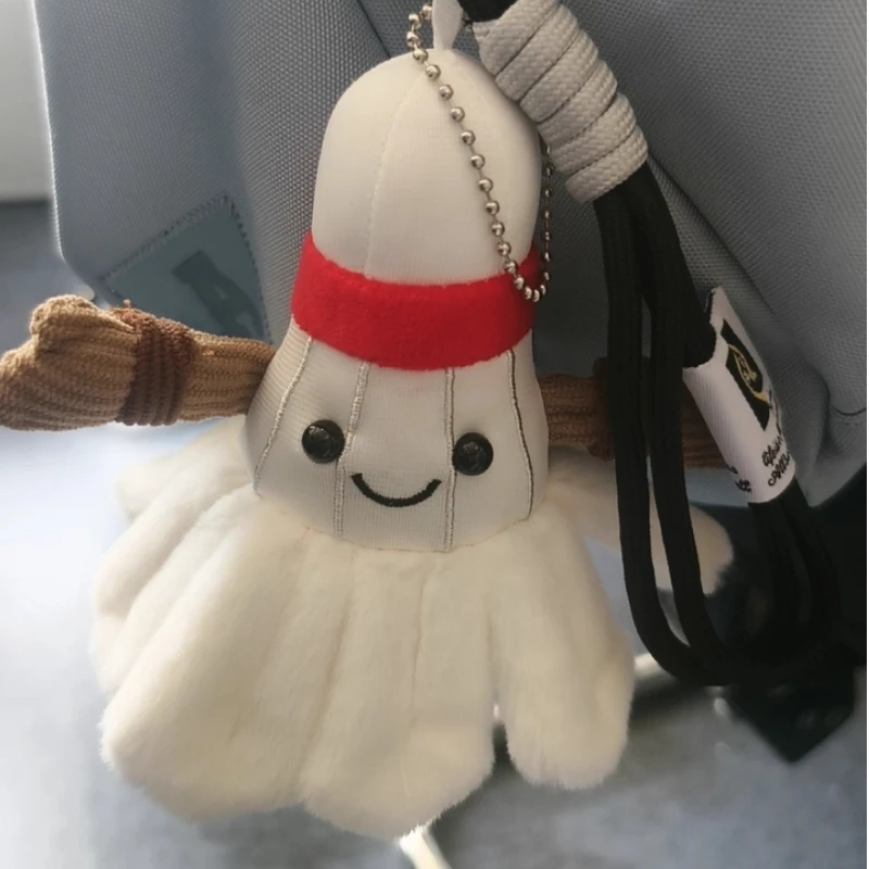 Niedliche Badminton-Basketball-Tischtennisschläger, Plüschtier-Anhänger, super süße Puppen, Rucksack-Anhänger für Liebhaber, Schlüsselanhänger, Geschenke