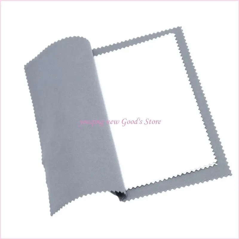 57QA Practical Cotton Polishing Cloths for Stylish Metals Watches Coin Home Accessory