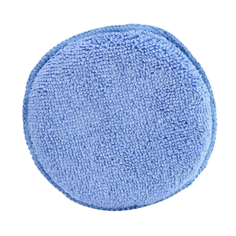 

Microfiber Wax Applicator 60Pcs Car Cleaning Polish Wax Foam Sponge Polishing Sponge, Blue