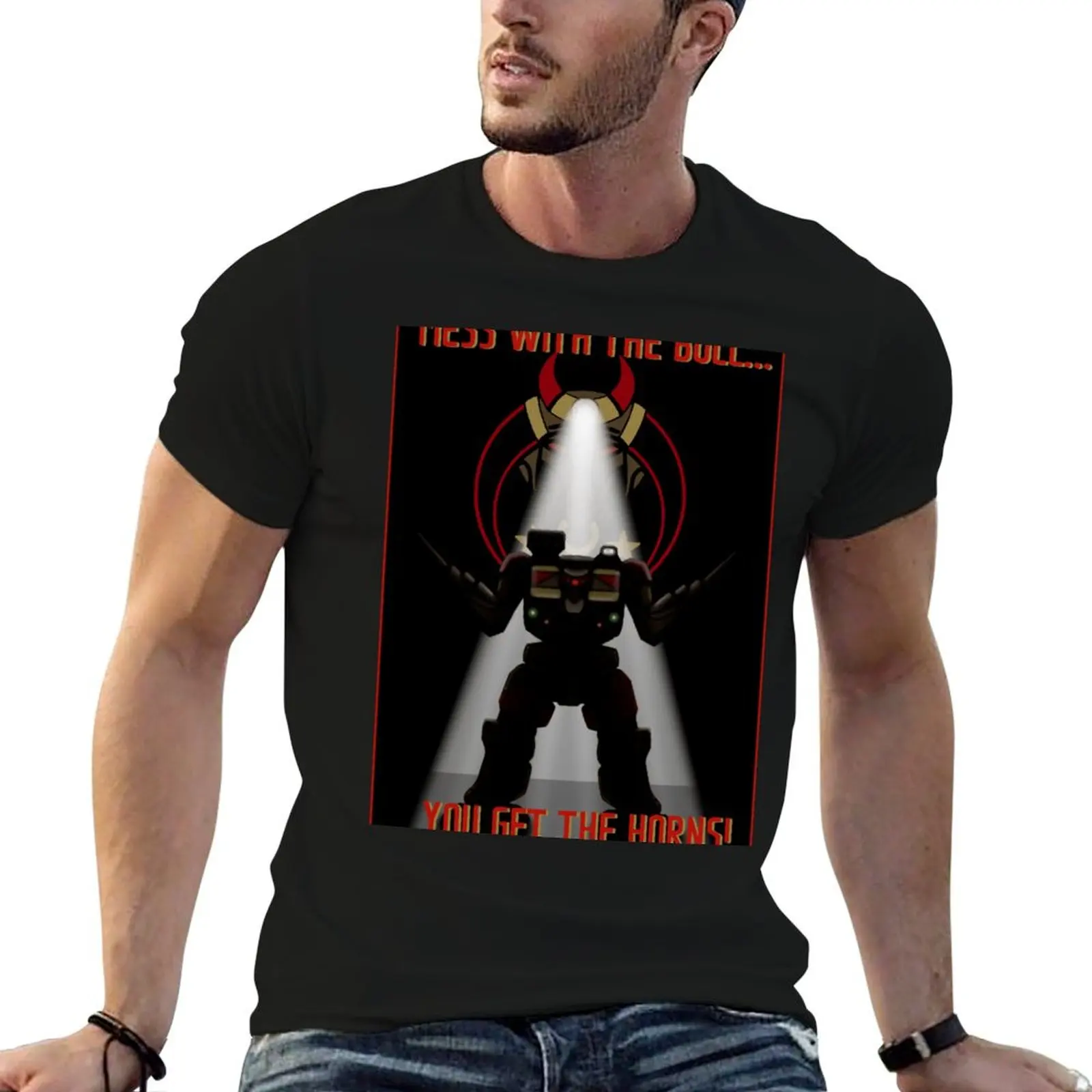 

bull Defense designer Battletech t the T-Shirt Taurian shirts Mess humor with shirt - t dark poster Forces funny man