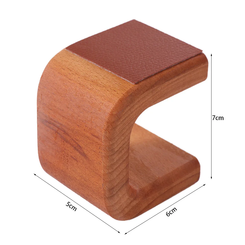 

Wooden Watch Display Stand Table Top Ornament Simple Bangle Storage Rack Counter Decorative Gifts Jewelry Organizer Holder