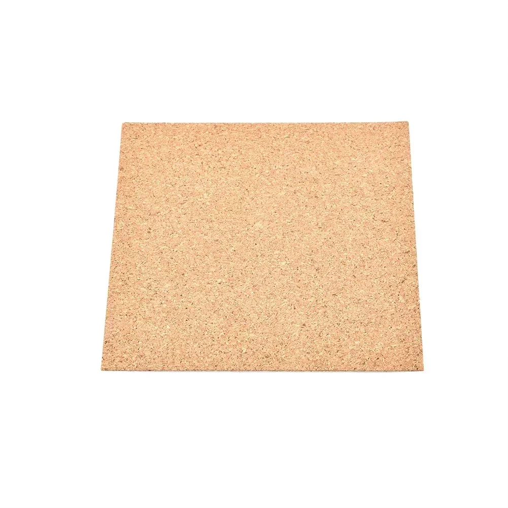 10PCS Selfadhesive Cork Coasters Squares Cork Mats Cork Backing Sheets DIY Crafts Supplies Anti-slip Table Decoration