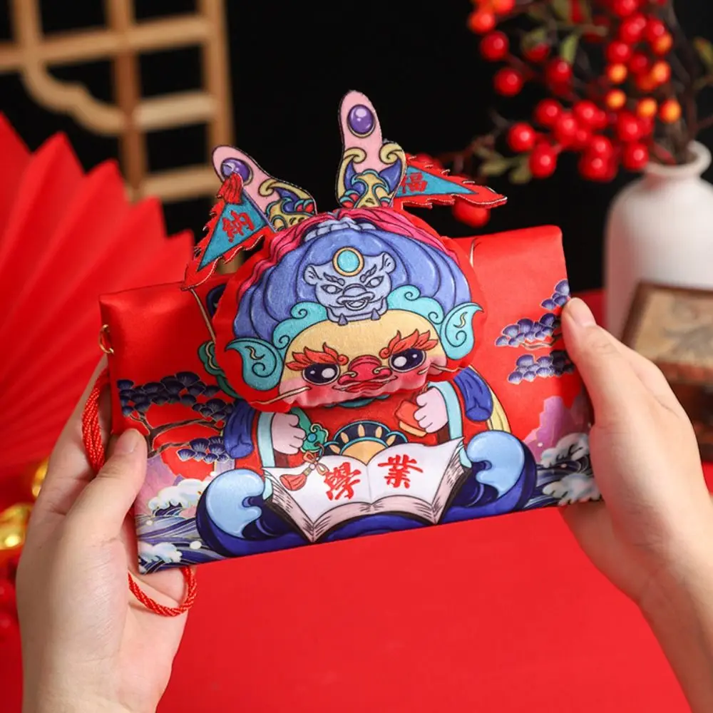 Shoulder Pouch Money Packing Bag Crossbody Bag Red Packet 2024 Red Envelope Chinese Year Lucky Money Wallet Spring Festival