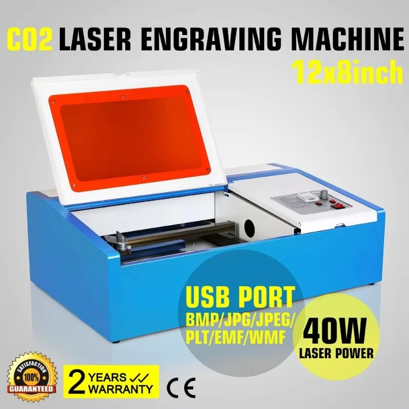 Best Quality 40W CO2 Lase Tube Engraving Engraver Cutting Machine Lase Cutter