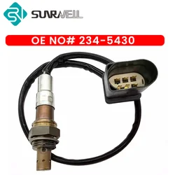 Sensor de oxígeno con sonda Lambda para coche, accesorio delantero de 036906262G con relación aire-combustible para Audi A2, A3, VW POLO, Golf, Skoda FABIA, SEAT Leon 1999-2012, 234-5430