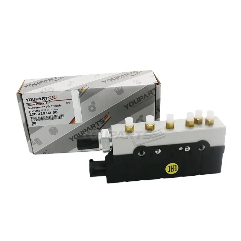

2203200258 Заводское хорошее качество для W220, блок клапанов ALL, распределительный клапан подачи воздуха с пневматической подвеской