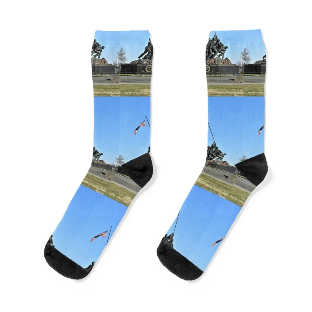 US Marine Corp Memorial Socks New year's sport Socks Female Men's