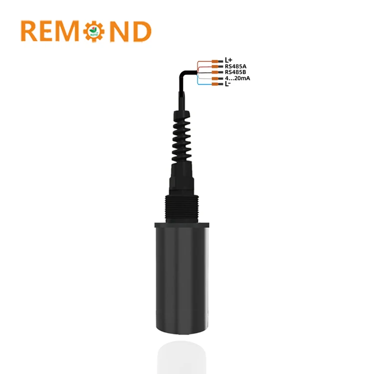 Sensor de turbidez del agua RS485 Tipo de inmersión Sonda del sensor TSS Sensor de turbidez4-20ma para el tratamiento de aguas residuales