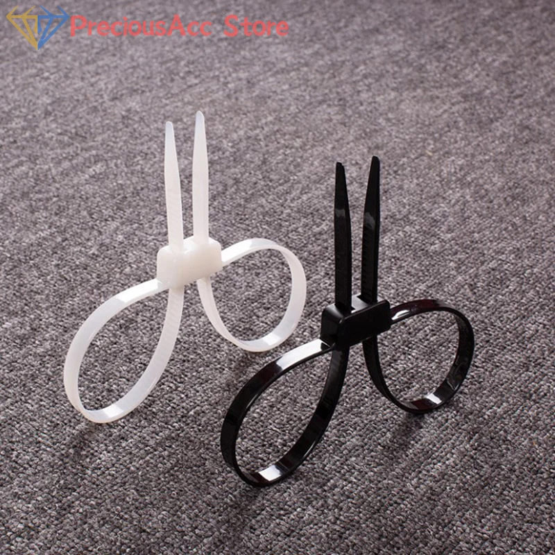1PCS Flex Cuffs Plastic Nylon Disposable Zip Tie Handcuffs Toughness Cable Handcuff Public Security Enforcement Gardening
