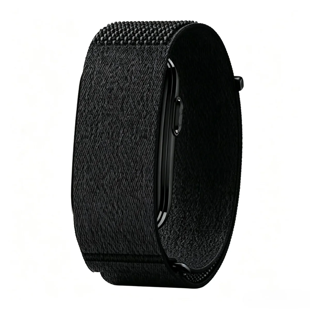 Nylon-Gewebtes Bizepsträgerband für Garmin CIRQA Armband für Sport-Fitness-Tracker Schlaufenarmband für Männer & Frauen – Detail 2