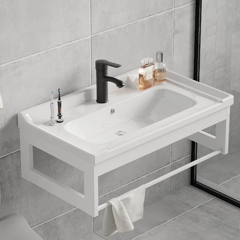 

Small toilet, washbasin cabinet, combined balcony, ceramic integrated sink sink