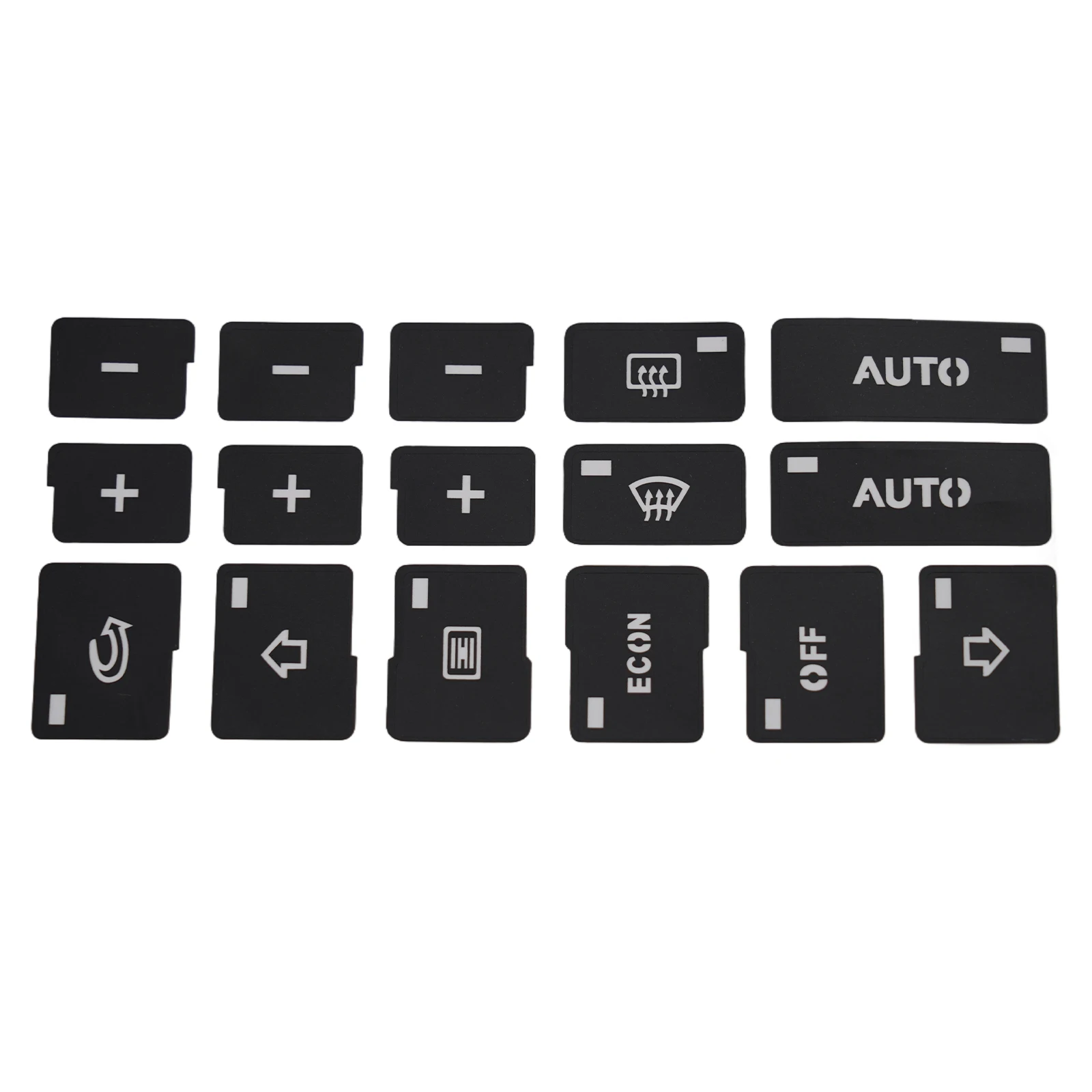 Car Interior Car Stickers 1 Set Car Air Condition Car Interior Sticker Parts Control Switch Button High Quality