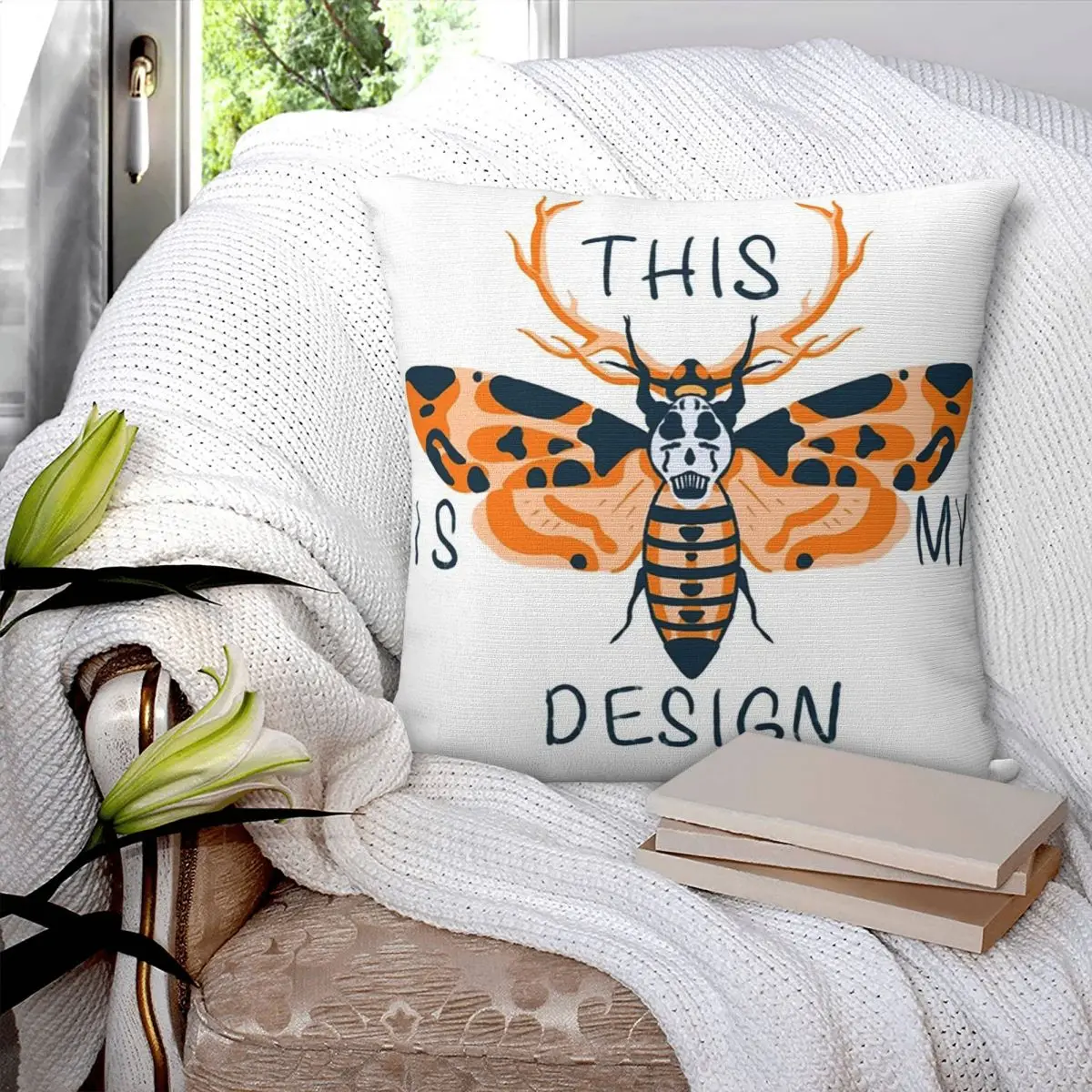 Hannibal Silence Of The Lambs Square Pillowcase Pillow Cover Polyester Cushion Decor Comfort Throw Pillow for Home Bedroom