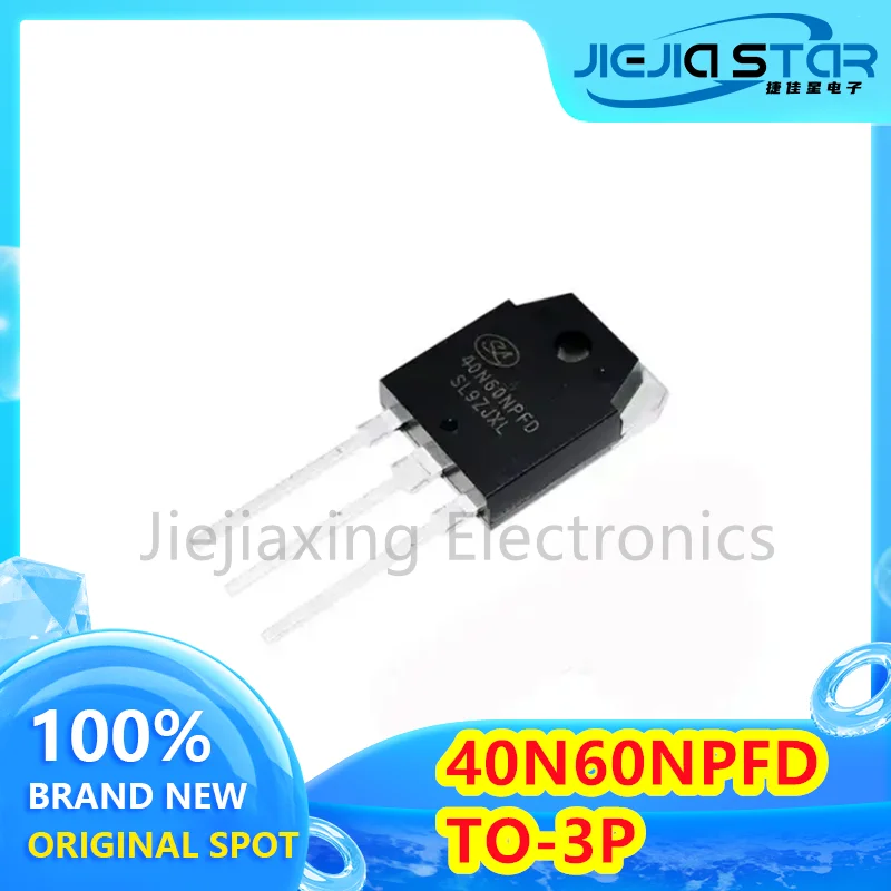 6 pieces 40N60NPFD 100% original and authentic SGT40N60NPFDPN welding machine power IGBT tube TO-3P Free Shipping Electronics