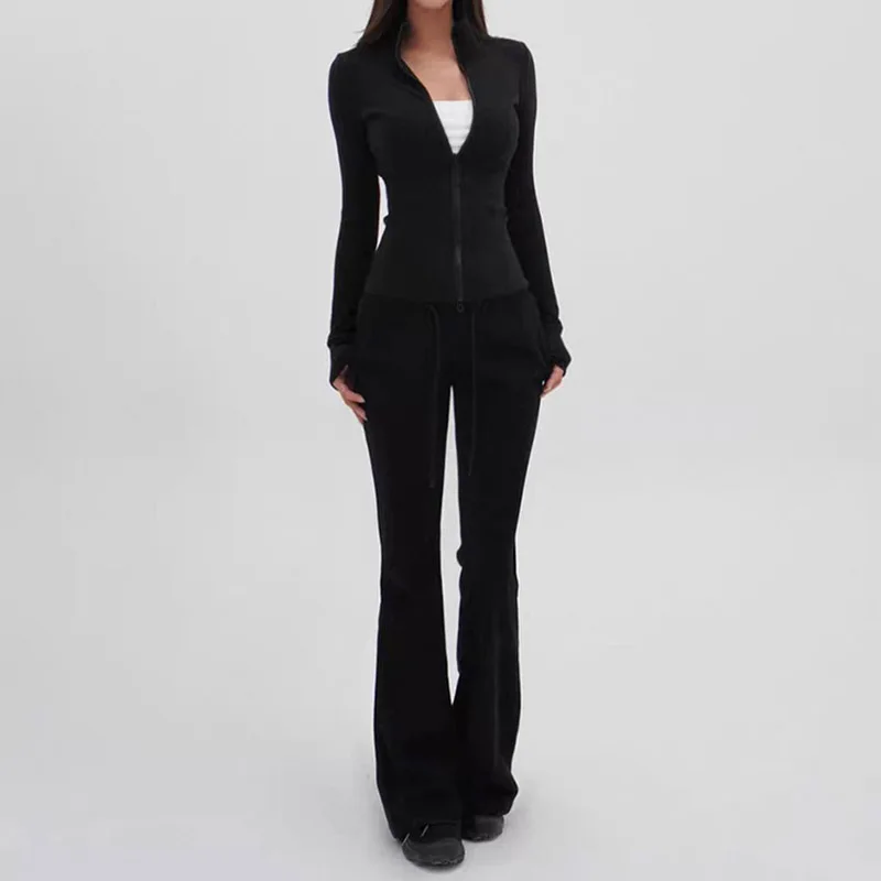 Cardigan à col Semi-haut pour fille américaine, sport, Fitness, Yoga, amincissant, manteau taille serrée, haut pour femme