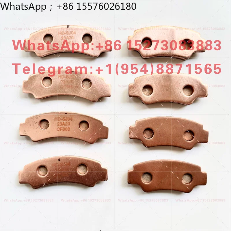 Original CF Sintered Front Rear Brake Pads 8PCS For CFMoto Cforce Uforce Zforce 800 850 900 1000 ATV UTV 9AWA-0811A0 7020-0810A0