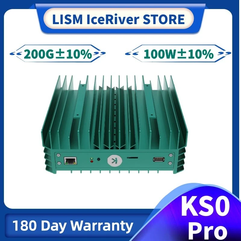 New IceRiver KS0pro miner200Gh/S 100W KAS Miner Kaspa Mining Machine Ship on March 25th
