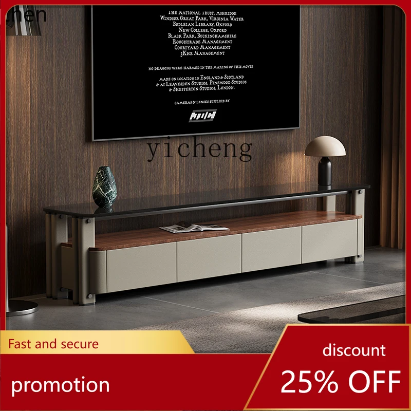 

ZML ТВ-шкаф для гостиной, домашний шкафчик для хранения, светлый роскошный шкаф для телевизора из массива дерева премиум-класса