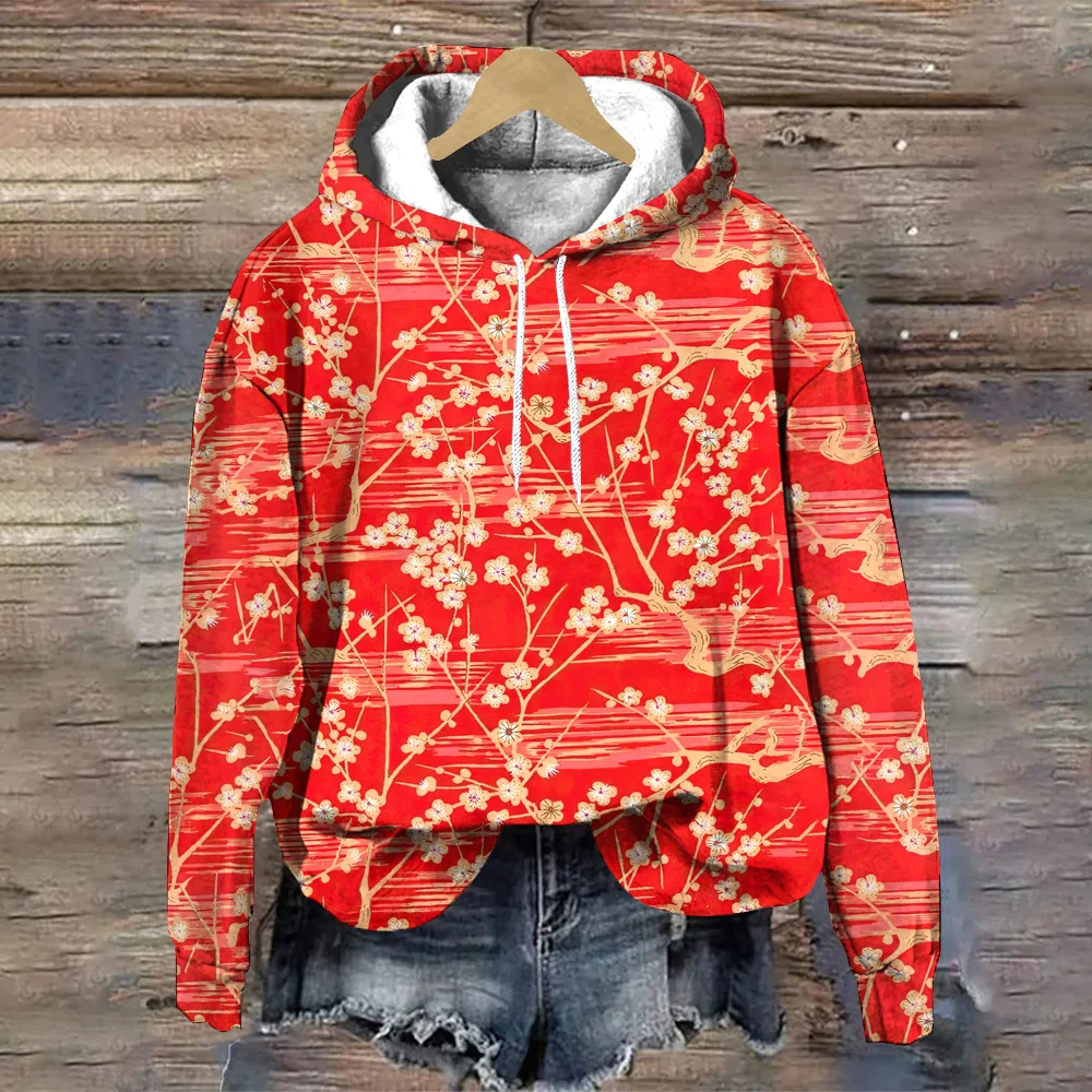 

Autumn Japanese Style Flower 3D Print Hoodies Men Women Fashion Casual Sweatshirts Oversized Hoodie Pullovers Tracksuit Clothing